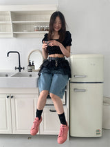 STAR CANCAN LAYERED SKIRT (2C)