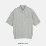 Milla Pigment String Shirt (3color)