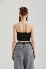 OUT FLAGE PANTS-BK