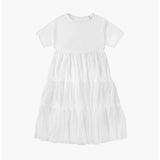シースルーチュールワンピース  (White)