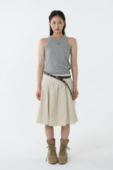 ALL-DAY SLEEVELESS TOP_MELANGE GRAY