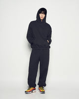 25FW DOUBLE LINE HOODIE BLACK