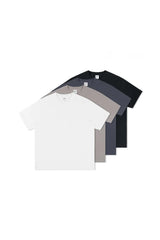 リラックスフィット ペーパーヤーンTシャツ