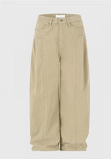 French incision wide pants (3 colors)