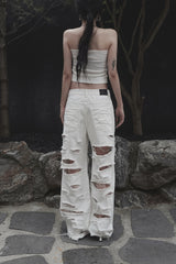 inner flow drawing top (white)