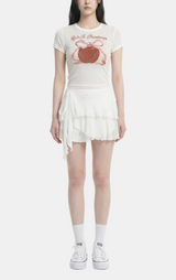 Ria French Apple Ribbon Tee