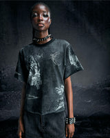 "ØNYX ワックスTシャツ"