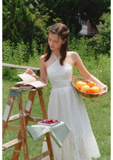 Camellia Dress White