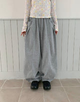 [unisex] Mihi Cut Wide Banding Pants