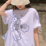 クラウドスプレーボックス半袖Tシャツ