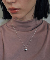 [925 silver] Un.silver.200 / モンハートネックレス