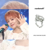 [Celeb pick] Devil punk Ring [silver]