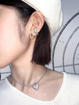HEART TARGET EAR CUFF