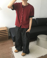 Plac Knit Short Sleeve Cardigan