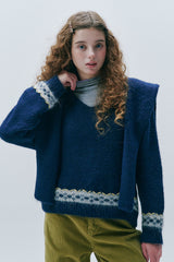 Winter Warmie Knit [Navy]