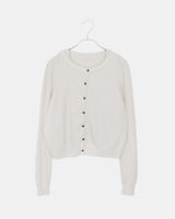 Kevil Round Button Long Sleeve Knit & Sleeveless Cardigan Set