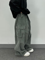 corduroy pigment cargo pants