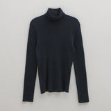 (T-6979)ESSENTIAL RYAN WOOL TURTLE NECK KNIT