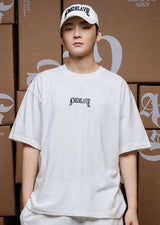 [24SS] AE LOGO SHORT SLEEVE T-SHIRT CREAM