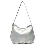 ポケットシグネチャーハンドバッグ [SILVER]