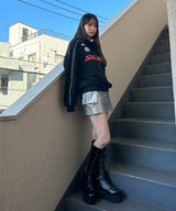 パイピングルーズパーカー