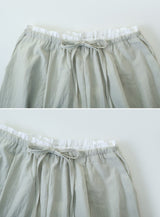 #Classic Summer Wide Banding Pants (4color)