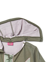 CROSS PATCH HOODIE (KHAKI)