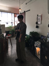 ピグメントダイアゴナルセイムカーゴパンツ (3 Colors)