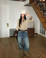 [ORIGINAL] Trick Slim Fit Check Shirt