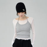 Leaf VZ Logo Waffle Beanie / Black