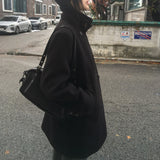 [MADE] Lonv High Neck Double Half Coat