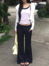 Doi Folding Bootcut Banding Sweatpants