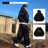 Crusades hood zip _ Black 