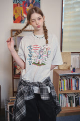 Home Run Bunny Short Sleeve Tee