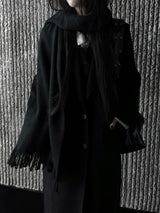 handmade long vest coat