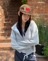 Mima I Love Embroidery Camp Cap Hat