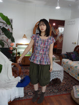 Puff patchwork bl ( 2color )