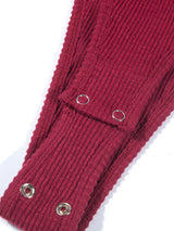 HIGH LEG BODYSUIT_Wine