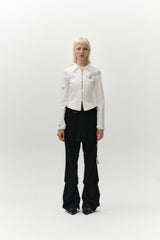 rivet slacks (black)