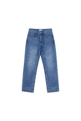 Hemp Denim Straight Jeans