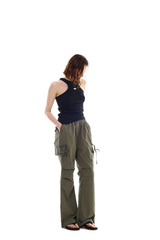 BREEZE BOOTSCUT PANTS / KHAKI