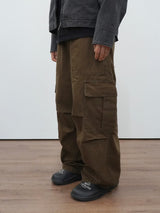 Military incision line cargo pants 4C