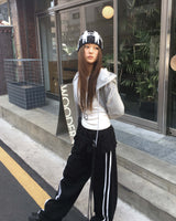 Powder crop hood jumper