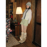 Merry 0011. Velcro Shearling Boots - 3colors