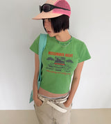 ミッドサマー グラフィック Tシャツ
