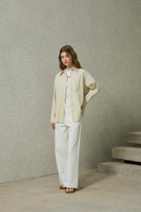 NOAH WIDE PANTS / ECRU