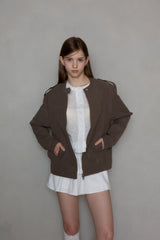 SIREN SYNTHETIC LEATHER RIDER JUMPER