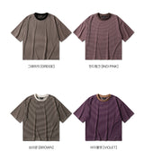 26SS★ ジョージテクールボーダー半袖Tシャツ