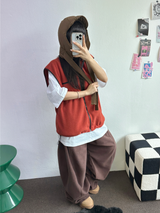 ボスサイズフリーススナップロングパンツ 🧸🩵🤍6カラー