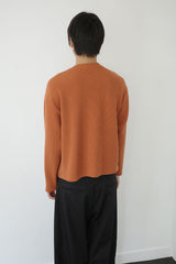 carrot knit cardigan